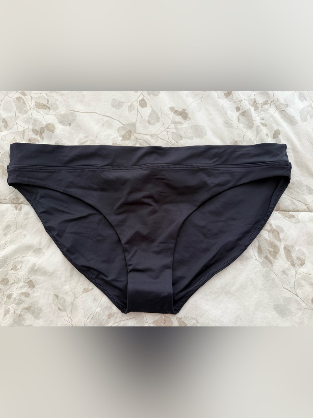 🆕 Prana summer wave bikini bottom black full coverage swim suit beach pool